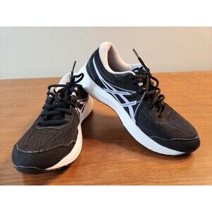 Asics Gel-Contend 7 Women's Black Athletic Shoes 1012A910 Size 8 Wide